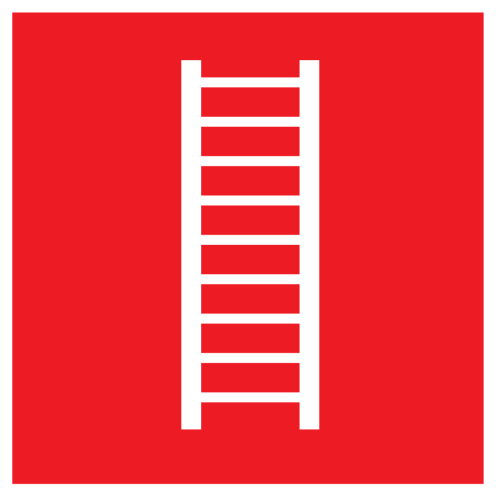 Sticker met pictogram 