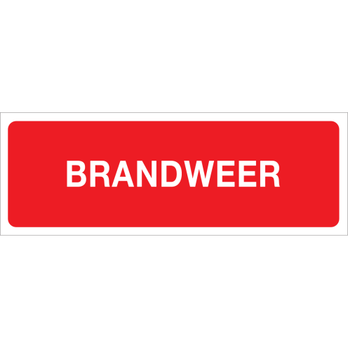 Brandweer (Sticker)