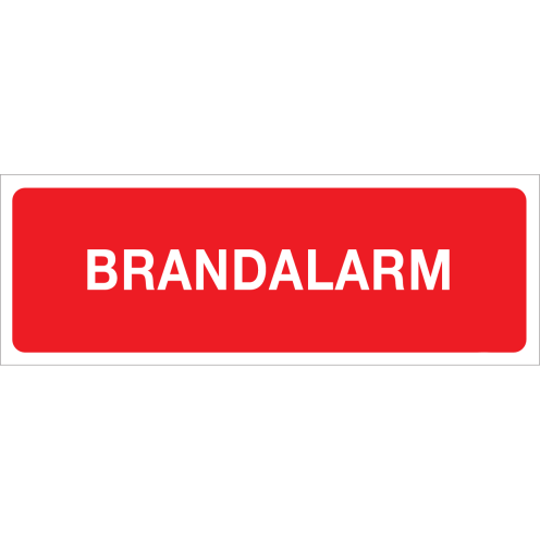 Brandalarm (Sticker)