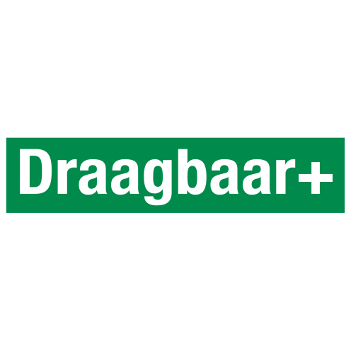 Draagbaar (sticker)