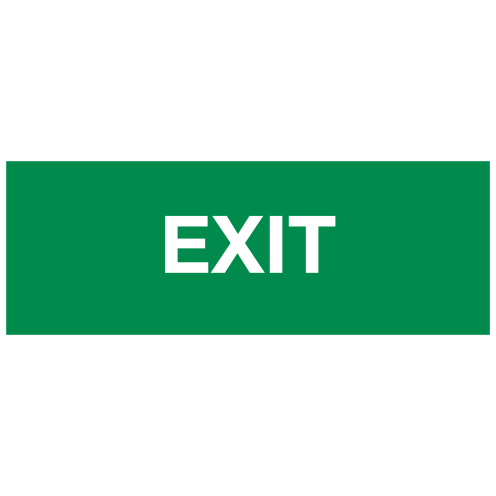 Exit (sticker)