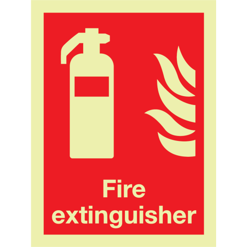 IMO Sign and text Fire Extinguisher