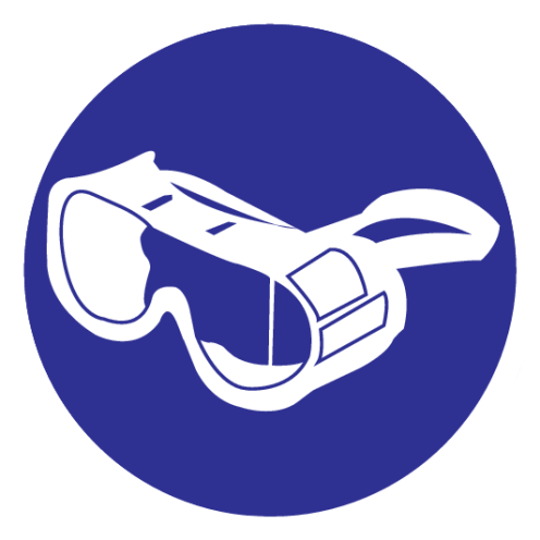 Sticker Panoramabril verplicht (pictogram)