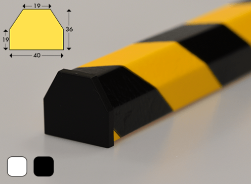 Eindkap stootband type CC