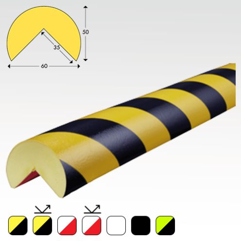 Stootrand hoekbescherming Type A+