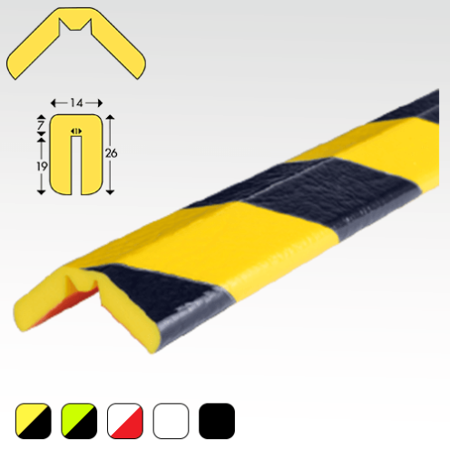 Stootrand hoekbescherming Type W Flex