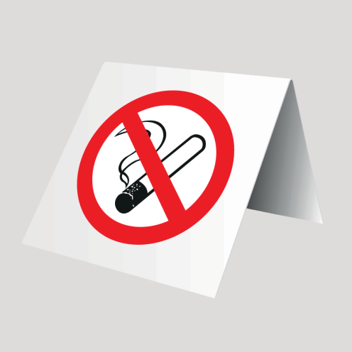 Tafel bord met pictogram Roken verboden