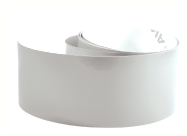 Zelfklevende tape reflecterend wit 20mm