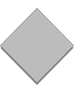 Neutrale plaat voor ADR gevaarsymbool, aluminium