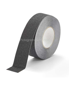 Milde antislip tape op rol zwart