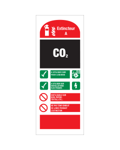 Extincteur Co2 (Sticker)