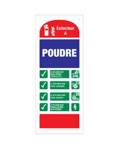 Extincteur a Poudre (Sticker)