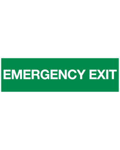 Bord Emergency Exit