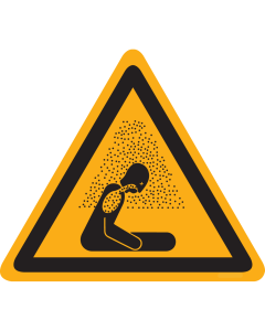 Bord met pictogram "Verstikkingsgevaar" - ISO 7010 - W041
