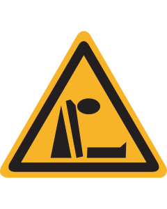 Bord met pictogram "Verstikkingsgevaar"