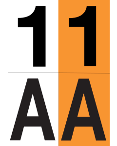 ADR cijfers en letters