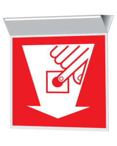 Handmelder (plafondbevestiging)