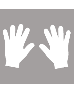 Handafdrukken Sticker