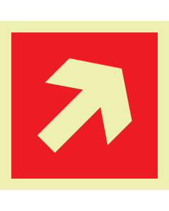 IMO Sign Arrow Diagonal