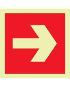 IMO Sign Arrow 