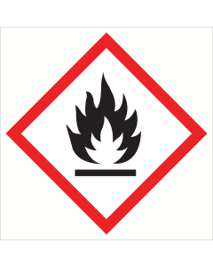 Magneet met pictogram "Ontvlambare Stoffen" - GHS02