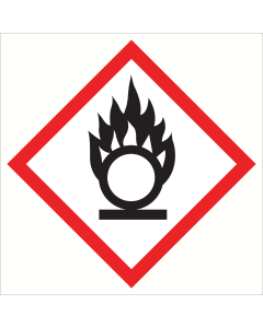 Magneet met pictogram "Oxiderende Stoffen" - GHS03
