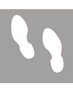 Voetstappen Sticker