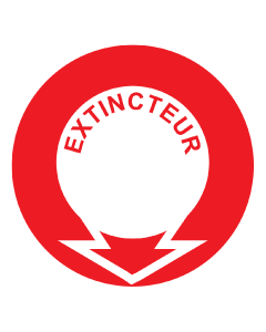 Panneau extincteur