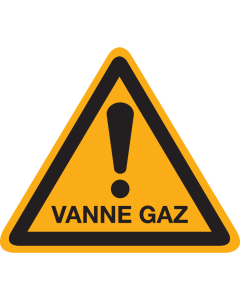 Panneau Vanne Gaz