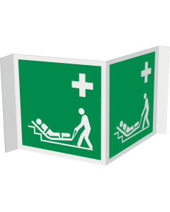 Panorama bord evacuatie matras