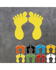 PictoRoute vloersticker voeten / voetafdrukken