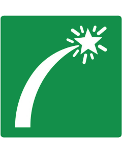 Bord met pictogram noodsignaal ISO 7010