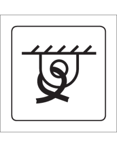 Sticker bevestigingspunt volgens ISO 7000