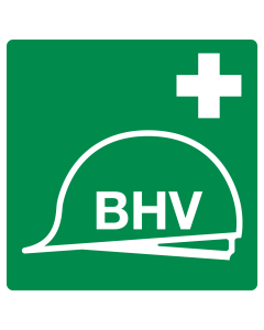 Sticker met pictogram BHV NEN 3011