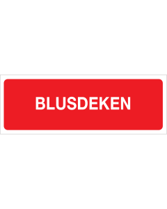 Blusdeken (sticker)