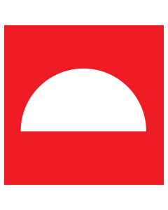 Sticker met pictogram