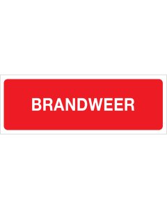 Brandweer (Sticker)