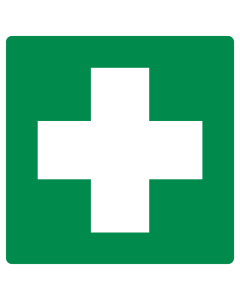 Sticker met pictogram EHBO