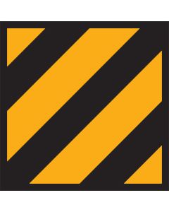 Sticker met pictogram "Waarschuwing niet met water blussen"