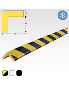 Stootrand hoekbescherming Type H Vorstbestendig 