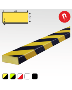 Stootrand oppervlaktebescherming Type D Magnetisch