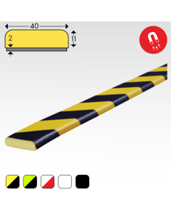 Stootrand oppervlaktebescherming Type F Magnetisch