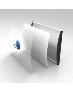 Strato deurbord met verwisselbare inleg