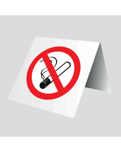Tafel bord met pictogram Roken verboden
