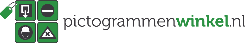 Pictogrammen - borden, stickers, labels en etiketten