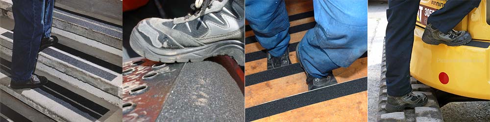 Antislip tape toegepast in de praktijk