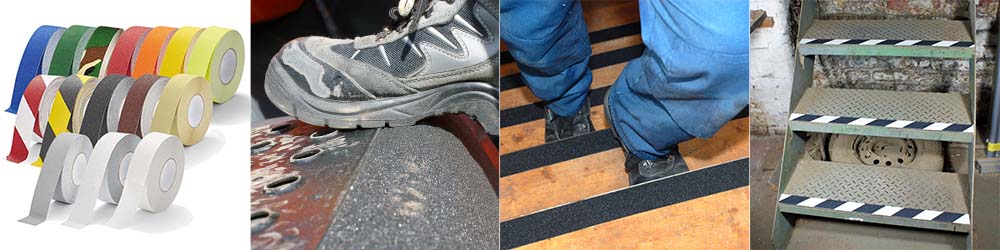 Antislip tape op rol met korrel