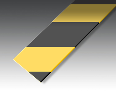 Magazijn vloerbelijning zwart / geel