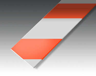 Magazijn vloerbelijning rood / wit