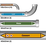 Pictogrammen voor leidingmarkering
